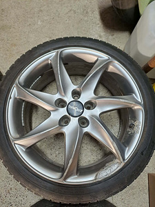 Ronal 18" 5x112 (ET35) valuveljed koos Continental rehvidega (3 фото из 3)