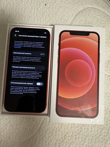 Apple IPhone 12 64GB RED (1 фото из 1)