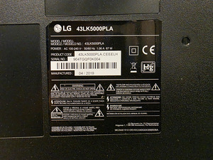 LG 43-tolline Full HD teler (2 foto / 4)