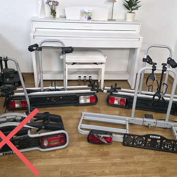 4× Müüa jalgratta hoidja oma valikult
