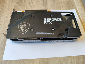 Müüa graafikakaart MSI GeForce RTX 3060 Ventus 2X 12G OC (4 foto / 6)