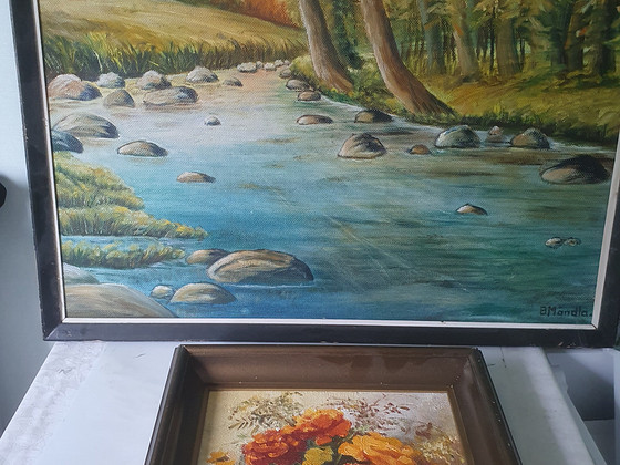 Авторские масляные картины в рамках