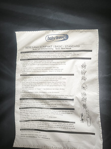 Детская складная кроватка-манеж BabyTravel R015 в хорошем со (2 фото из 4)