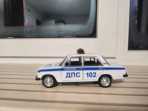 Lada 2106 police mudelauto mudel (4 foto / 6)