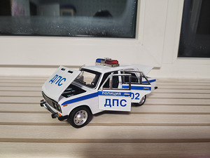 Lada 2106 police mudelauto mudel (6 foto / 6)