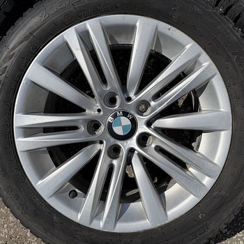 16" BMW style 283 originaalveljed 5x120 + naastrehvid 205/55