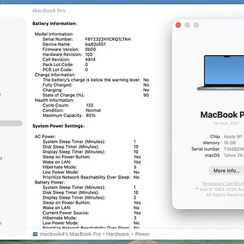 MacBook Pro 14" 2021 M1 Pro 16 GB 512 GB