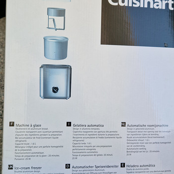 Мороженица Cuisinart ICE30BCE