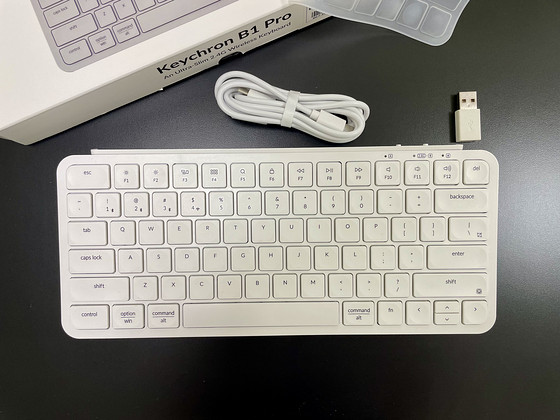 Juhtmevaba klaviatuur Windowsile ja MacOS-ile Keychron B1 Pro