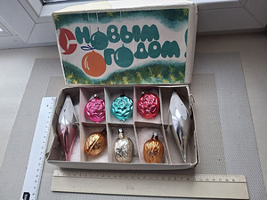 Елочные игрушки СССР (5 фото из 6)