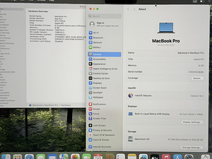 Apple Macbook Pro 14 M3 8/512GB SpG ENG uueväärne, aku 99% (7 foto / 7)