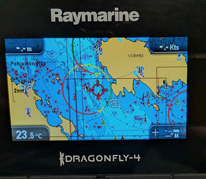 Эхолот Raymarine Dragonfly + Navionics 44xg kaart (2 фото из 3)