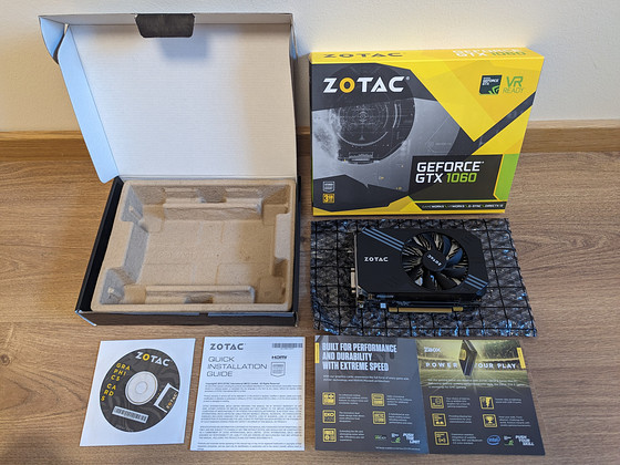 GTX 1060 3GB Zotac videokaart