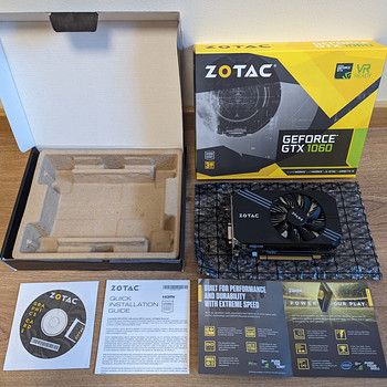 GTX 1060 3GB Zotac videokaart