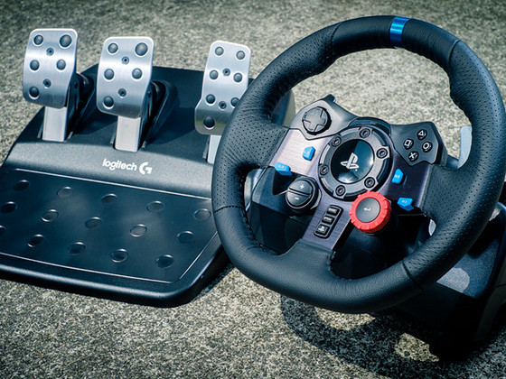 Игровой руль Logitech G29+педали