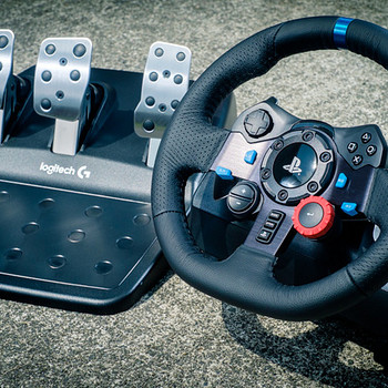 Игровой руль Logitech G29+педали
