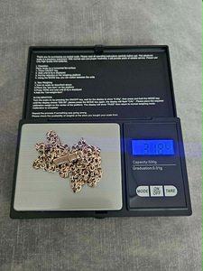 Bismarck käsitöö 585 kuld kaelakett 31,84g (1 foto / 9)
