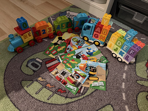 Lego Duplo kollektsioon (10 komplekti) koos hoiukastiga. (1 foto / 4)
