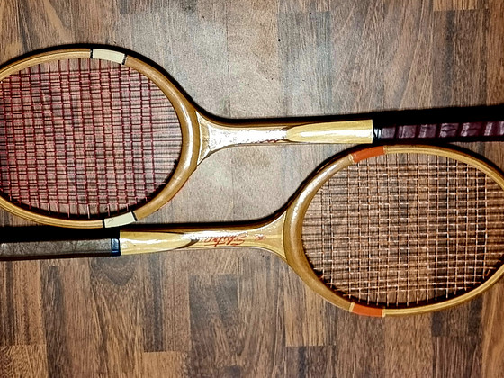 Puidust tennisereketid "Ekstra" ja "Duell"