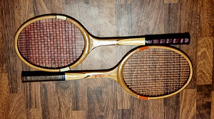 Nõukogudeaegsed puidust tennisereketid "Ekstra" ja "Duell" (1 foto / 9)