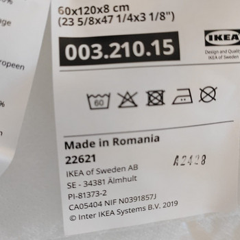 Ikea võrevoodi madratsiga