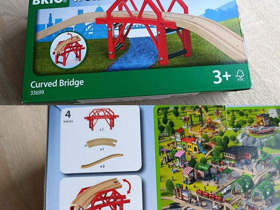 Мостовые наборы BRIO 33699 и 33391