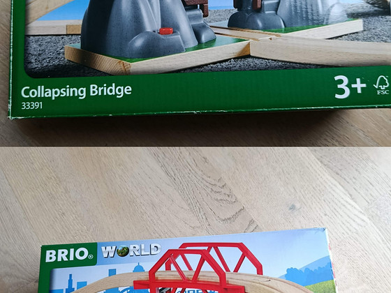 Мостовые наборы BRIO 33699 и 33391