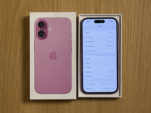 Apple iPhone 16 Pink 128gb uueväärne. Aku 100%, garantii (6 foto / 8)