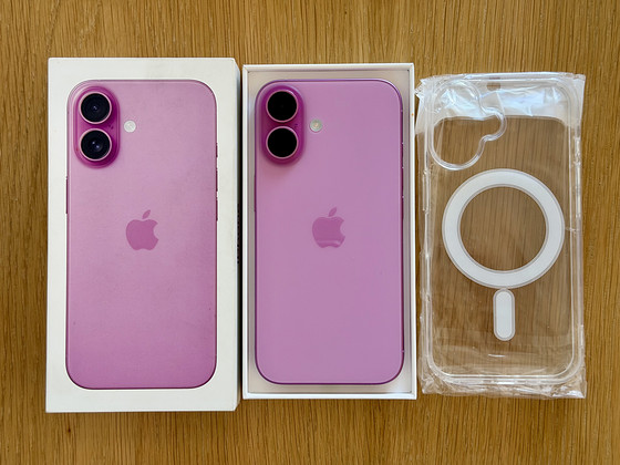 Apple iPhone 16 розовый 128gb как новый. Акy 100%, гарантия