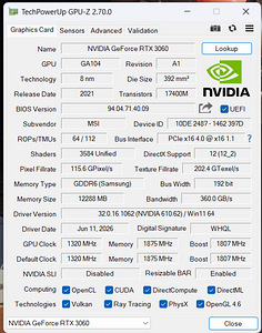 MSI GeForce RTX 3060 Ventus 2X 12GB (4 фото из 5)