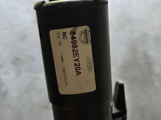 Nissan Qashqai J10 Qashqai +2 pagasikate ruloo pagasiruumi