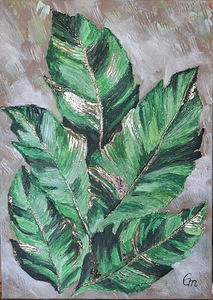 Картина "Green suite" 70х50 (1 фото из 2)