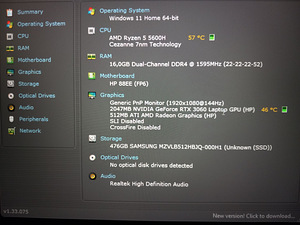 Müüa HP Victus mänguri laptop (1 foto / 1)