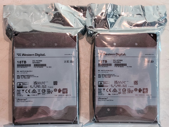 HDD WESTERN DIGITAL 18TB