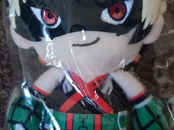 My hero academia anime Katsuki Bakugo plush