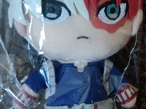 My hero academia anime Shouto Todoroki plush