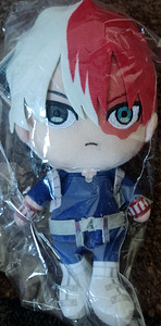 My hero academia anime Shouto Todoroki plush (1 foto / 2)