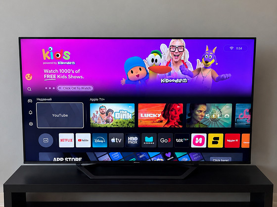 Продам телевизор Hisense 55A7KQ QLED 55” 4K Ultra HD