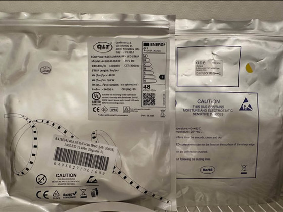 LED-лента (24V DC, 3000K тёплый белый)
