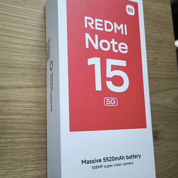 Xiaomi Redmi Note 15 5G 128GB kasutamata