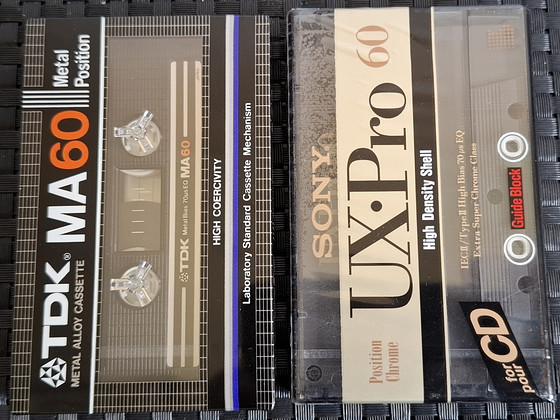 TDK MA 1982 + SONY UX pro 1992