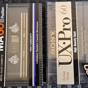 TDK MA 1982 + SONY UX pro 1992
