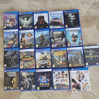 Разные игры PlayStation + консоль PS3