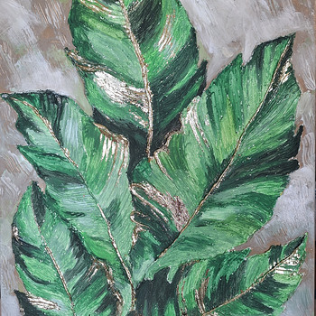 Maal "Green suite" 70x50. Картина "Green suite" 70х50