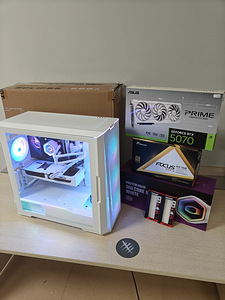 I7-13700K, ROG Z790-F, 360 AIO, 32 ГБ DDR5, 2 ТБ SSD, RTX 5070 (6 фото из 7)