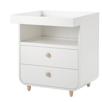IKEA MYLLRA mähkimislaud sahtliga