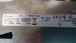 Integreeritav keraamiline + induktsioonpliidiplaat (4 foto / 4)