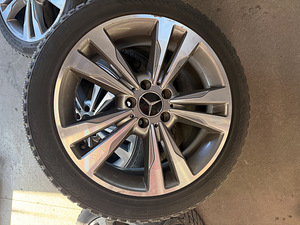 Mercedes-benz R18 originaal veljed talve rehvidega, 5x112 (2 foto / 9)
