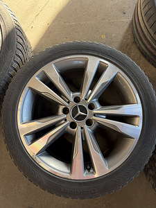 Mercedes-benz R18 originaal veljed talve rehvidega, 5x112 (4 foto / 9)