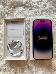 Продаётся iPhone 14 Pro 256 GB (Deep Purple) (3 фото из 10)
